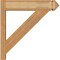 Ekena Millwork Traditional Rough Sawn Arts and Crafts Outlooker, Western Red Cedar, 6"W x 24"D x 24"H OUT06X24X24TRA03RWR - alternate 2